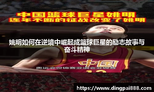 姚明如何在逆境中崛起成篮球巨星的励志故事与奋斗精神